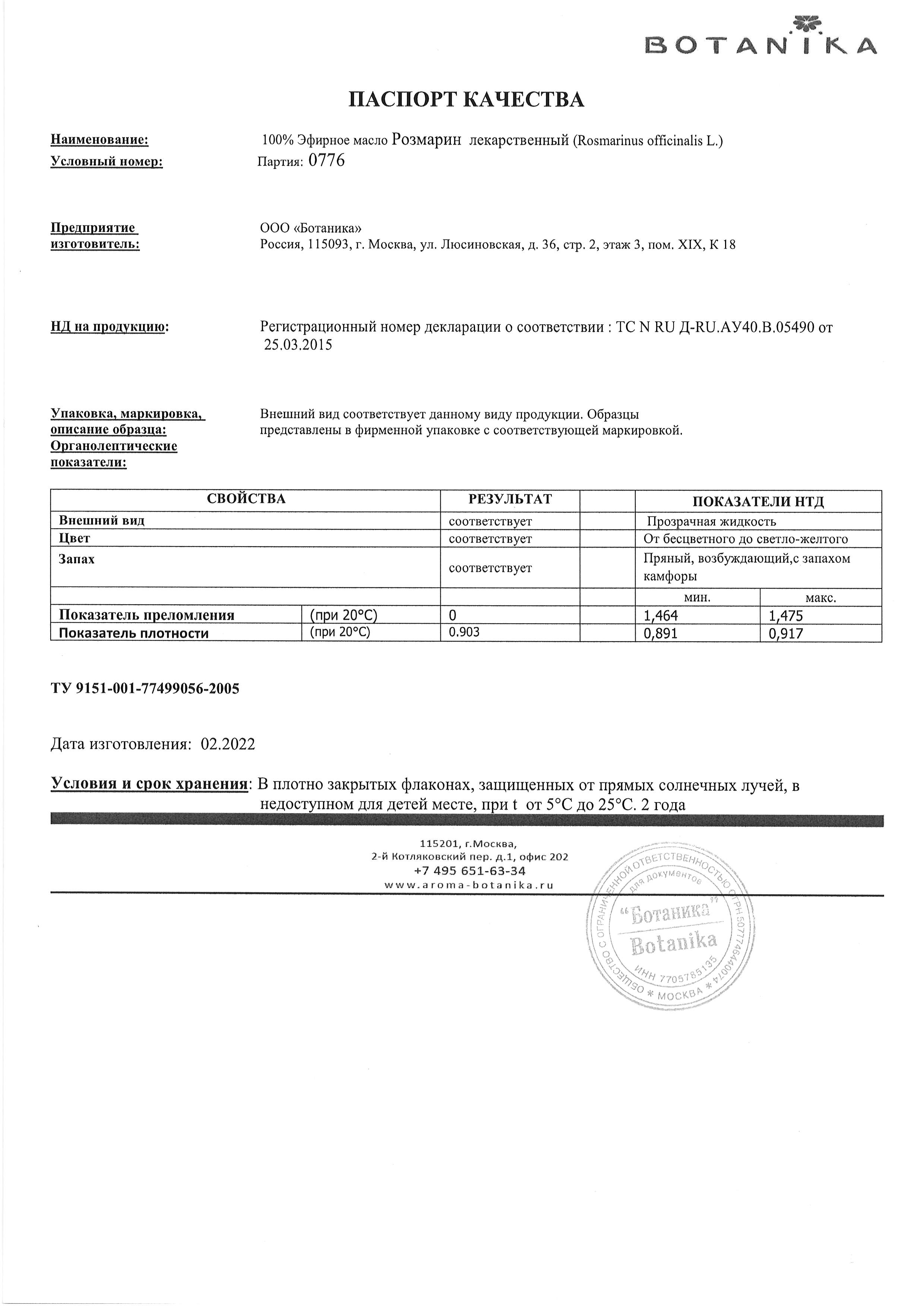 Паспорт №022022
